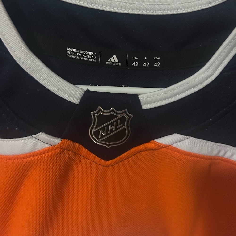 Oilers NHL Adidas Hockey Jersey - Picture 2 of 7
